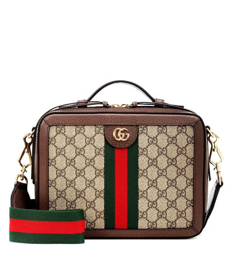 small brown gucci bag|gucci shoulder tote bag.